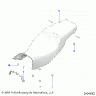 CHIEFTAIN STANDARD TITANIUM SMOKE (N20TCBBB) Body, seat - n20rta22  /  rua24 (200489c)