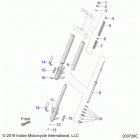 CHALLENGER BASE/LIMITED (N20LCARR/N20LCBRR) Suspension, front forks - n20lcarr  /  n20lcbrr al...