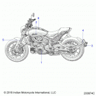 CHIEFTAIN STANDARD TITANIUM SMOKE (N20TCBBB) Badges and decals - n20rta22  /  rua24 (200874c)