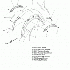 ROADMASTER ELITE ALL OPTIONS (N20TREBB) Body, fender, rear - n20trabb all options (200783)