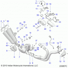 CHIEFTAIN STANDARD TITANIUM SMOKE (N20TCBBB) Engine, exhaust asm - n20rta22  /  rua24 (200857c)