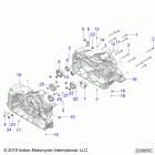CHIEFTAIN STANDARD TITANIUM SMOKE (N20TCBBB) Engine, case asm. - n20rta22  /  rua24 (200855c)