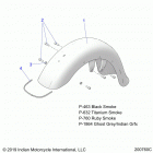 CHIEFTAIN CLASSIC ALL OPTIONS (N20TFAAA) Body, fender, front - n20tcdbb all options (200760...