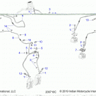 CHALLENGER BASE/LIMITED (N20LCARR/N20LCBRR) Brakes, brake line, front, abs - n20lcarr  /  n20l...