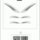 2019 50 SX CHASSIS Наклейки