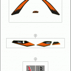 2019 300 XC-W TPI CHASSIS Наклейки