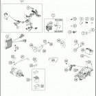2019 500 EXC-F CHASSIS Электрика