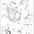2019 250 XC-F CHASSIS Рама