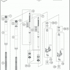 2019 1290 SUPER ADVENTURE R CHASSIS Передняя вилка