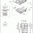 2019 790 ADVENTURE WHITE ENGINE Картер двигателя