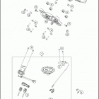 2019 790 Adventure WHITE CHASSIS Панель приборов
