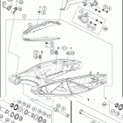 2019 1290 SUPER ADVENTURE S ORANGE CHASSIS Бугель