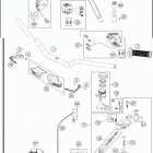 2019 1290 SUPER DUKE GT BLACK CHASSIS Руль
