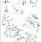 2019 1290 SUPER ADVENTURE S ORANGE CHASSIS Панель приборов
