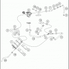 2019 390 DUKE WHITE CHASSIS Испаряющая канистра