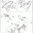 2019 RC 390 BLACK CHASSIS Крышки