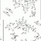 2019 790 Adventure WHITE CHASSIS Рама