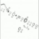 2019 85 SX ENGINE Кик стартер