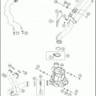 2019 790 Adventure WHITE CHASSIS Глушитель