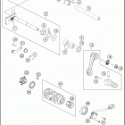2019 690 SMC-R ENGINE Механизм переключения