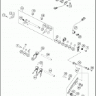 2019 790 DUKE BLACK ENGINE Механизм переключения