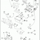 2019 690 ENDURO R CHASSIS Аккумулятор