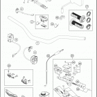 2019 450 EXC-F SIX DAYS CHASSIS Руль