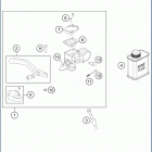 2020 TC 50 CHASSIS Front brake control