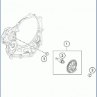 2020 FE 501 S ENGINE Балансирный вал