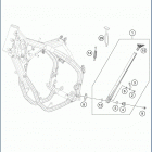 2020 TE 250i CHASSIS Side   /   center stand