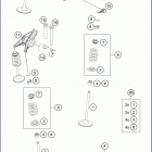 2020 701 SUPERMOTO ENGINE Val ve drive
