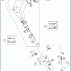 2020 TE 250i CHASSIS Топливный насос