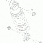 2020 TC 50 CHASSIS Амортизатор