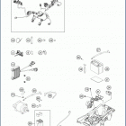 2020 TE 250i CHASSIS Электрика