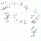 2020 TE 250i ENGINE Fuel distributor