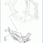 2020 EE 5 CHASSIS Зажита двигателя