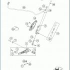 2020 VITPILEN 701 CHASSIS Тормозной цилиндр задний