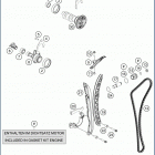 2020 701 SUPERMOTO ENGINE Газо-распределительный механизм