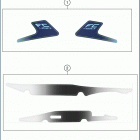 2020 FC 450 CHASSIS Наклейки