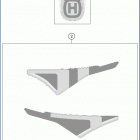 2020 701 SUPERMOTO CHASSIS Наклейки