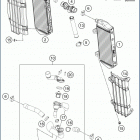 2020 FE 350 S ENGINE Система охлаждения