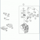 2020 701 SUPERMOTO ENGINE Корпус Дросселя