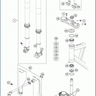2020 EE 5 CHASSIS Передняя вилка