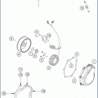 2020 FE 501 S ENGINE Система зажигания