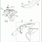 2020 FE 501 CHASSIS Tank, seat
