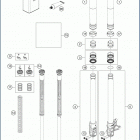2020 SVARTPILEN 701 CHASSIS Передняя вилка