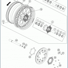 2020 701 SUPERMOTO CHASSIS Переднее колесо