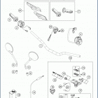 2020 701 SUPERMOTO CHASSIS Руль