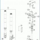 2020 SVARTPILEN 701 CHASSIS Передняя вилка