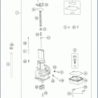 2020 TC250 ENGINE Карбюратор